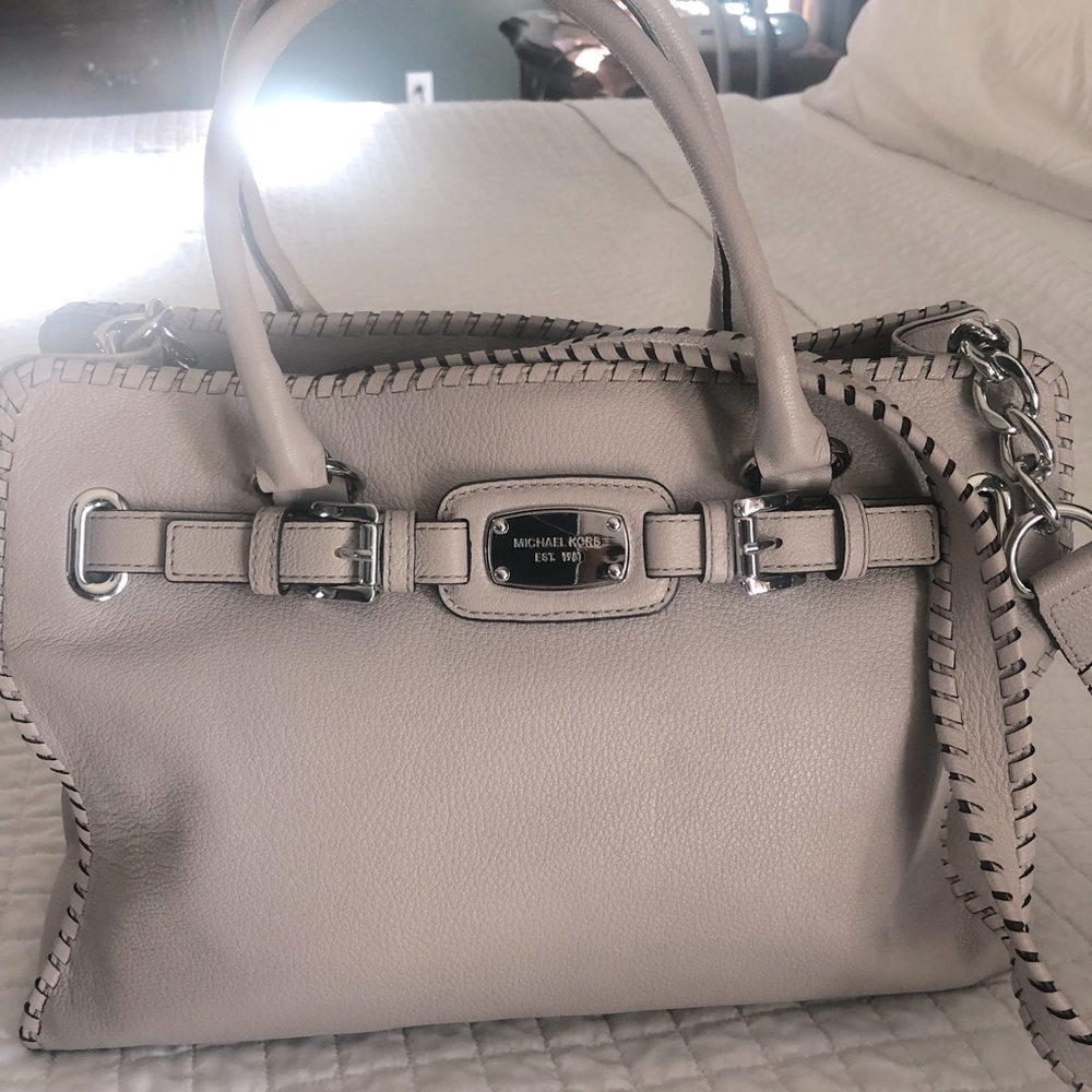 Michael Kors Gray Purse - Picture 3 of 8